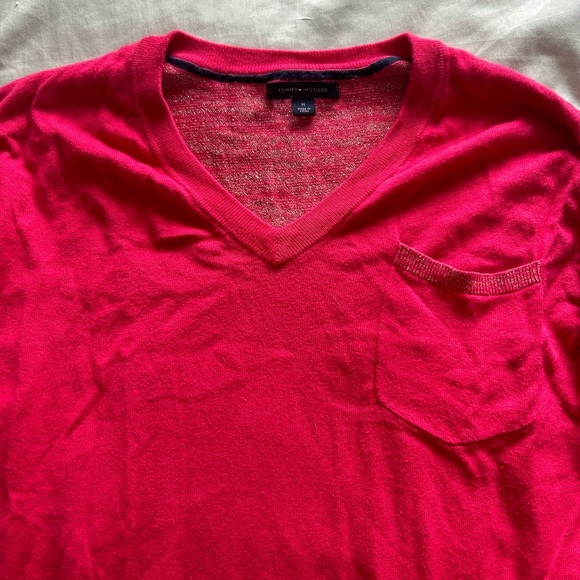 Tommy Hilfiger Pink Sparkle Sweater - Picture 3 of 10